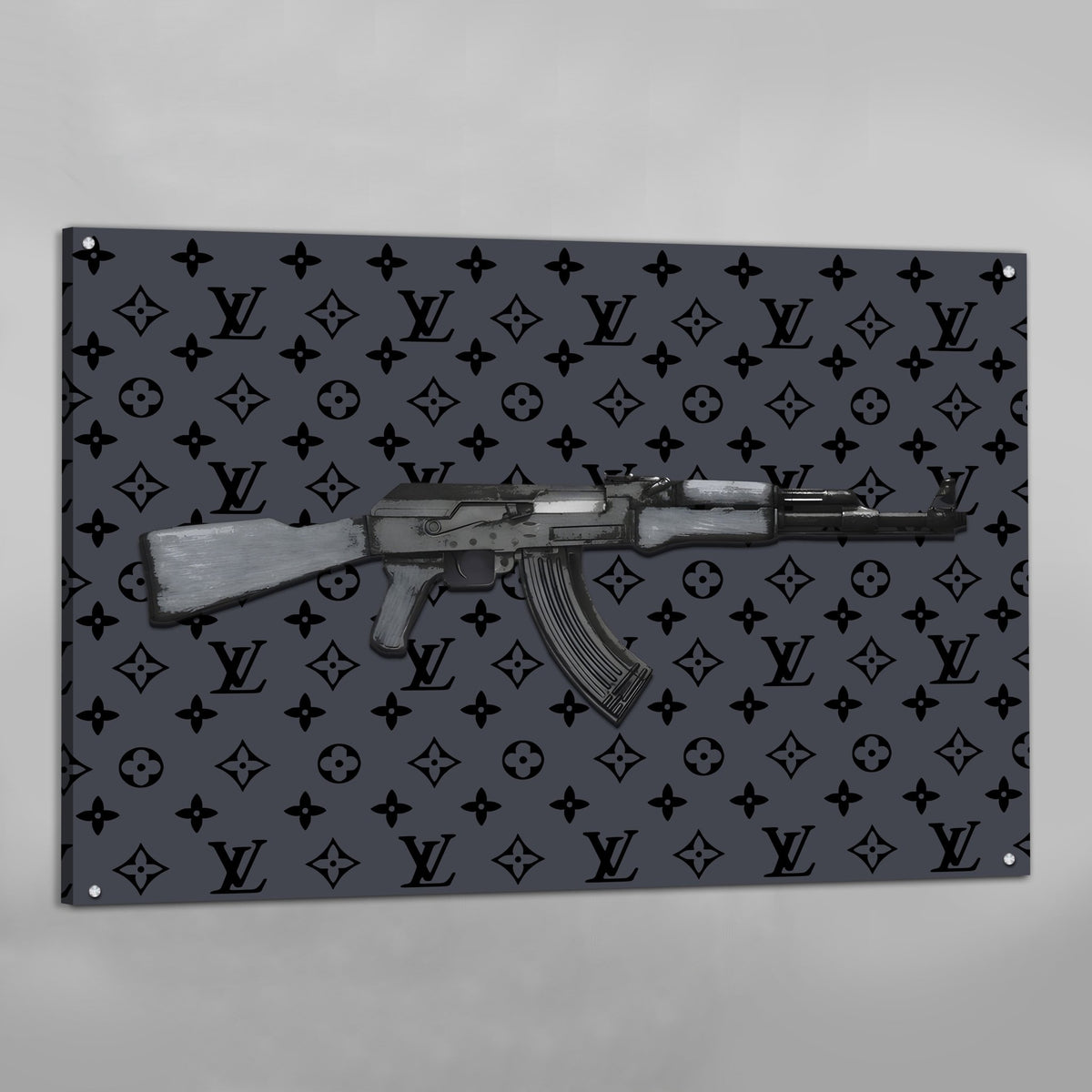 Tableau Louis Vuitton AK47 - The Art Avenue