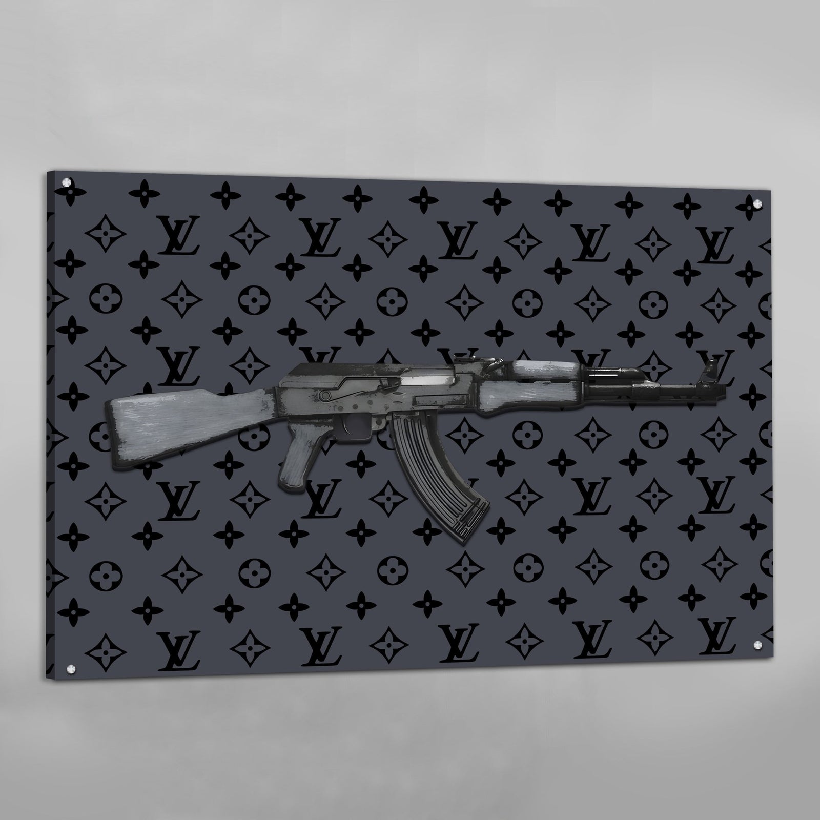Tableau Louis Vuitton AK47 - The Art Avenue