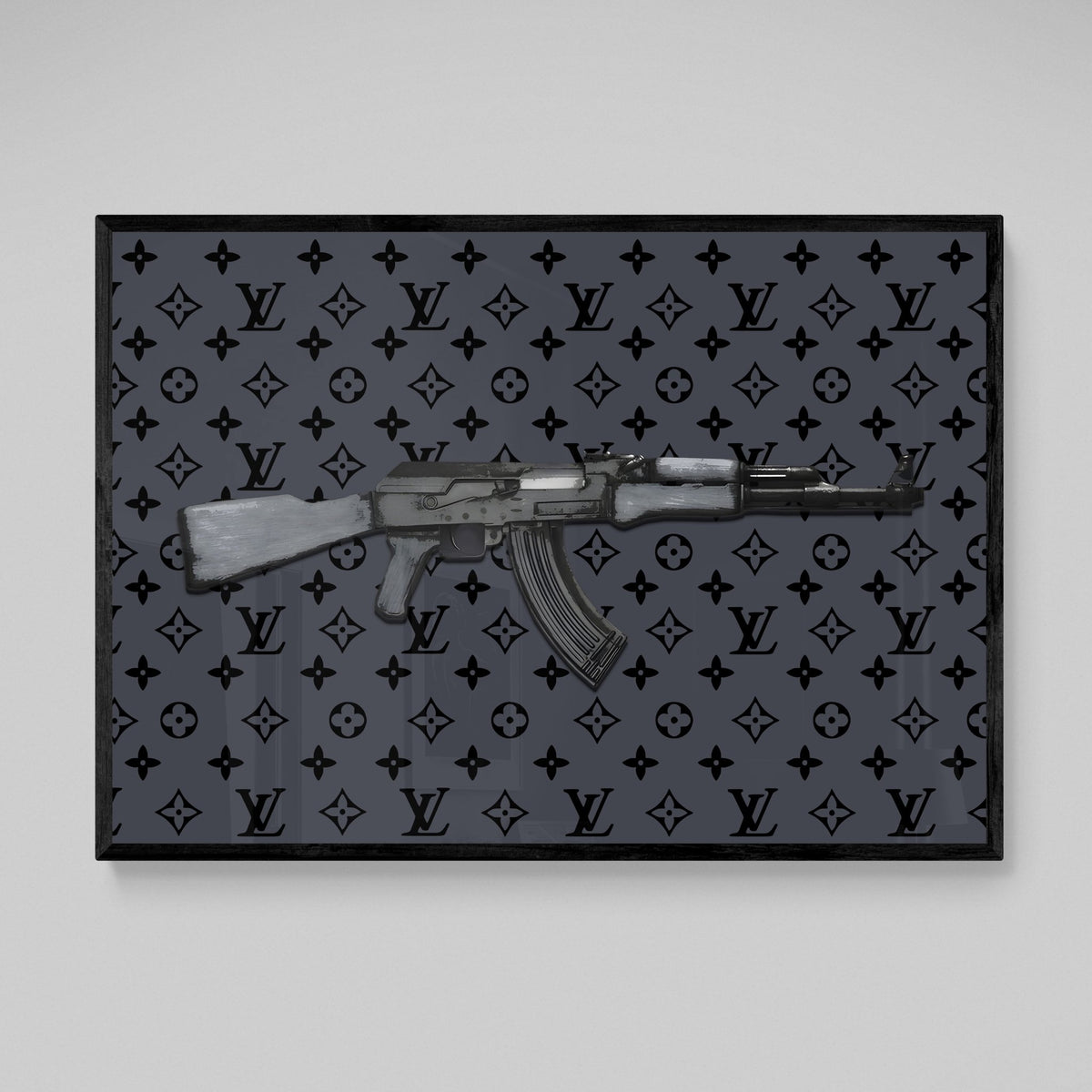 Tableau Louis Vuitton AK47 - The Art Avenue