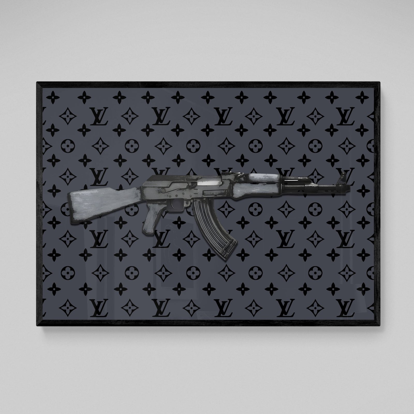 Tableau Louis Vuitton AK47 - The Art Avenue