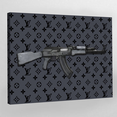 Tableau Louis Vuitton AK47 - The Art Avenue