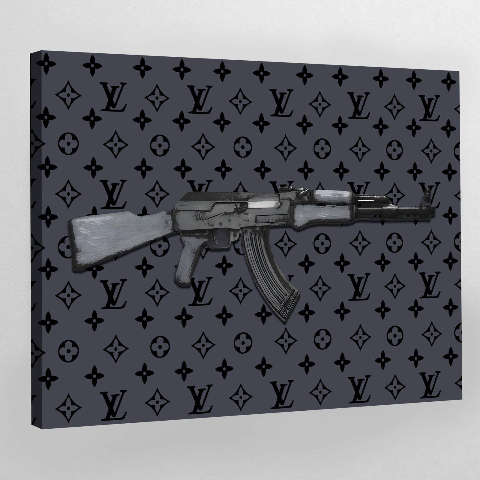 Tableau Louis Vuitton AK47 - The Art Avenue