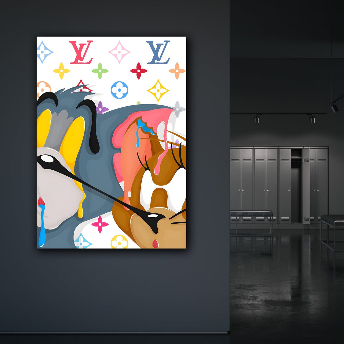 Tableau Louis Vuitton Cartoon - The Art Avenue