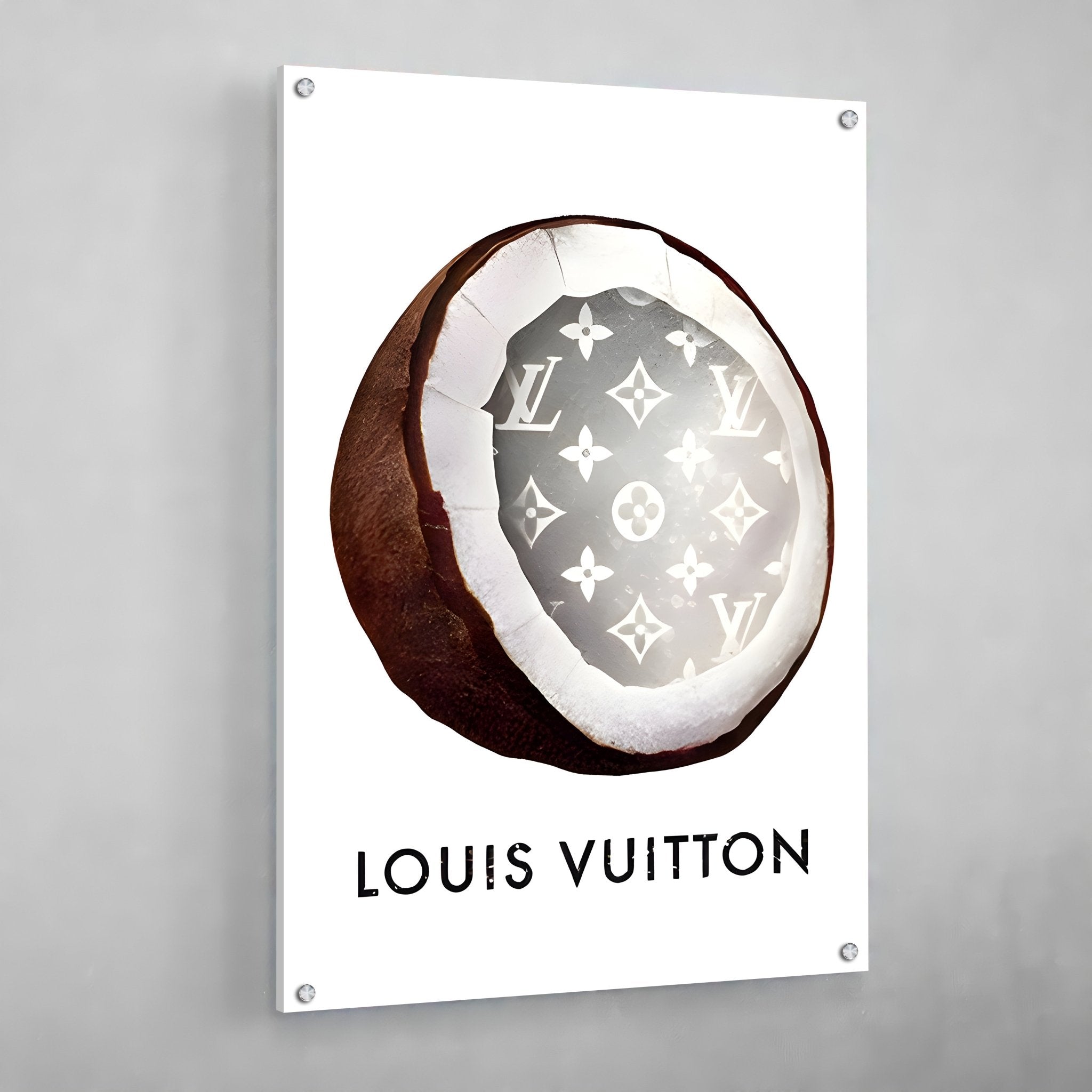 Tableau Louis Vuitton Pop Art Gris