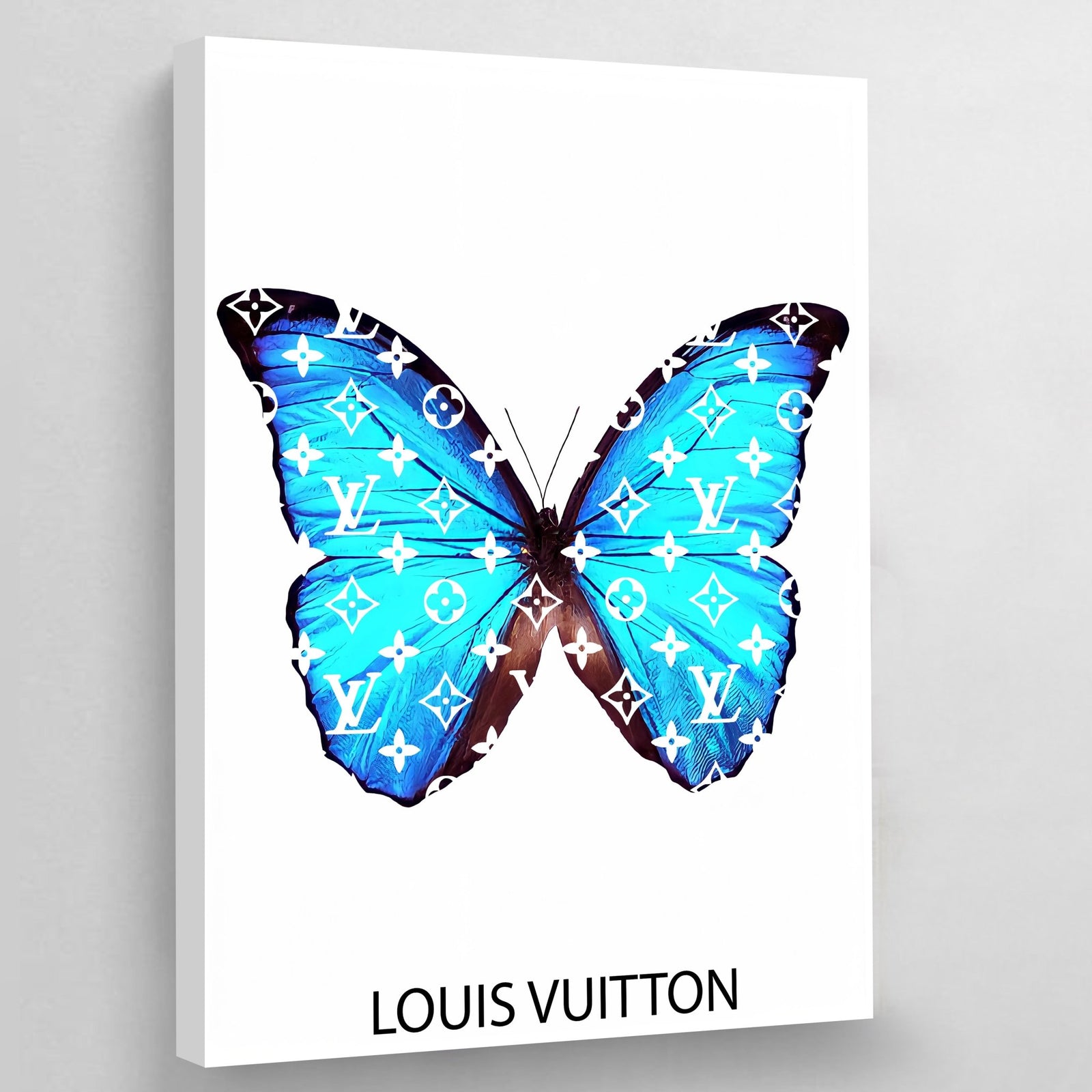 Tableau Popart Louis Vuitton Fleurs