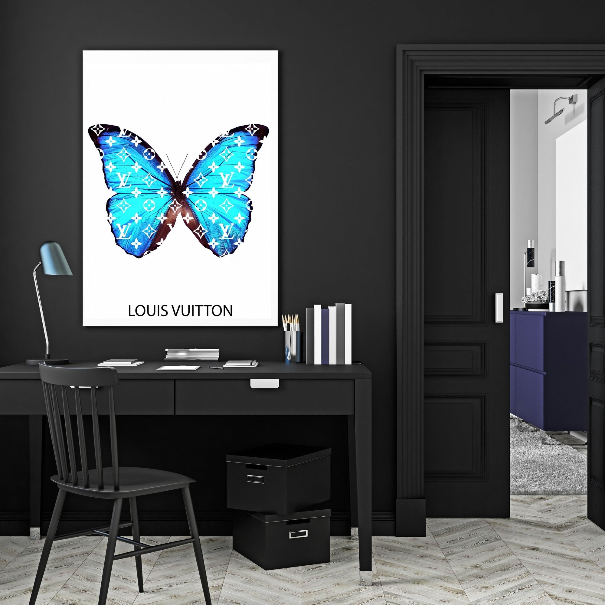 Tableau Louis Vuitton Papillon - The Art Avenue
