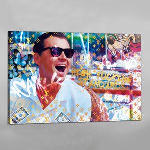 Tableau Loup de Wall Street - The Art Avenue