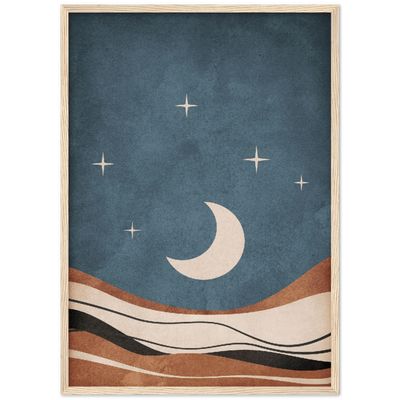 Tableau Lune Boheme - The Art Avenue