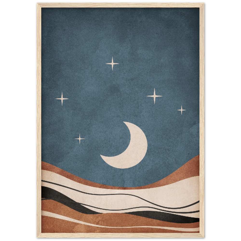 Tableau Lune Boheme - The Art Avenue