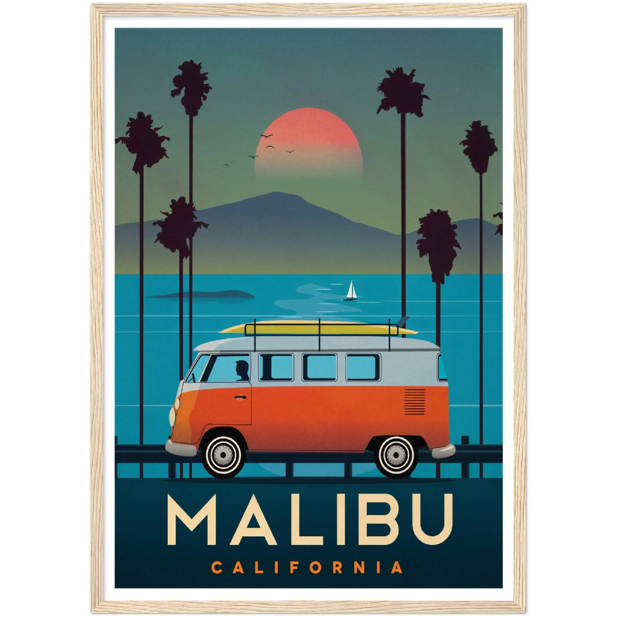 Tableau Malibu - The Art Avenue