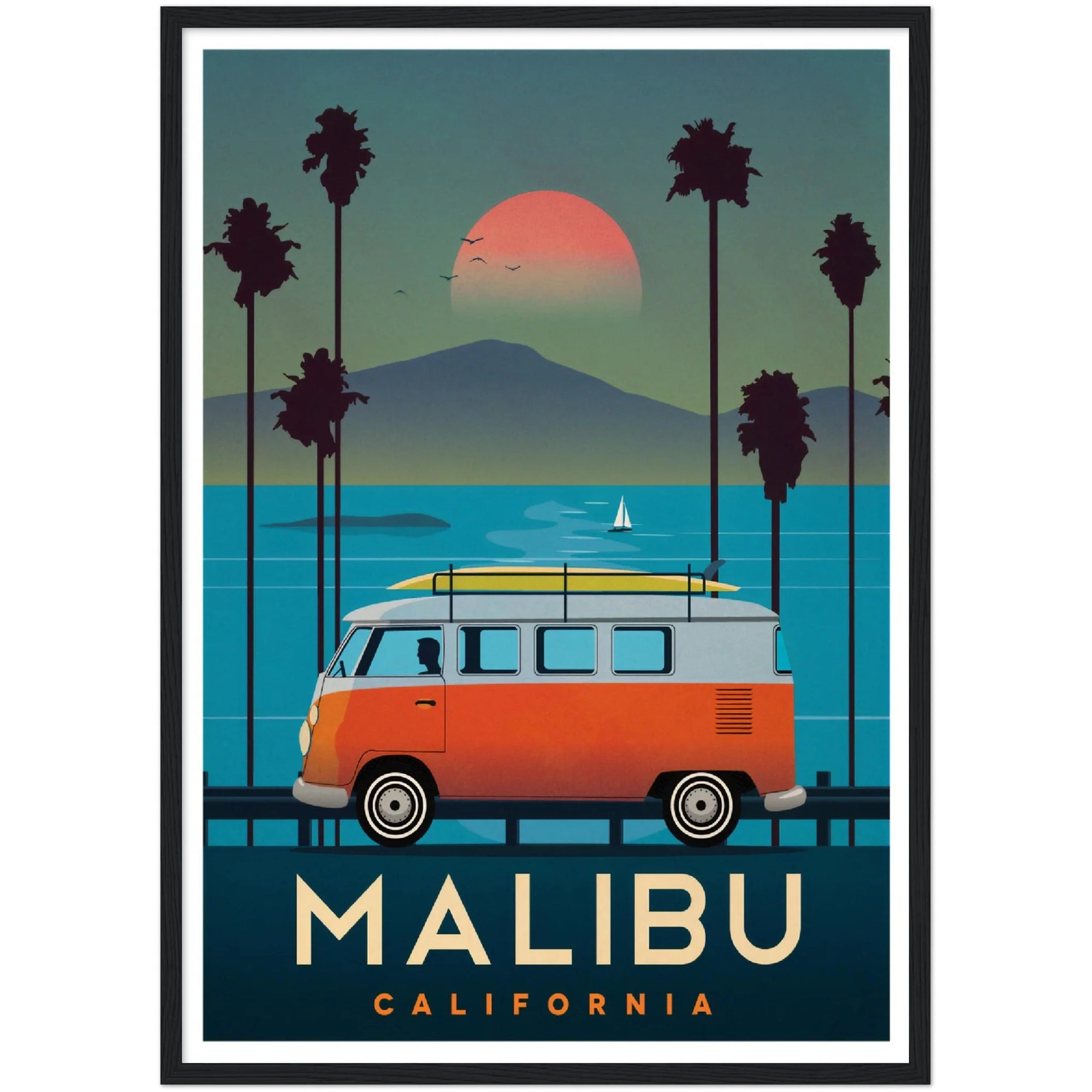 Tableau Malibu - The Art Avenue