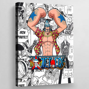 Tableau Manga Franky - The Art Avenue