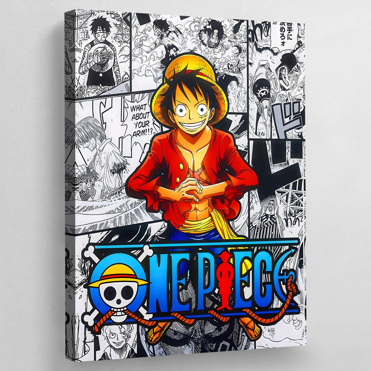 Tableau Manga Luffy - The Art Avenue