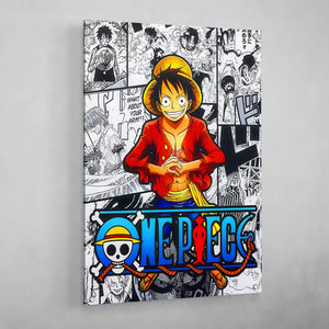 Tableau Manga Luffy - The Art Avenue