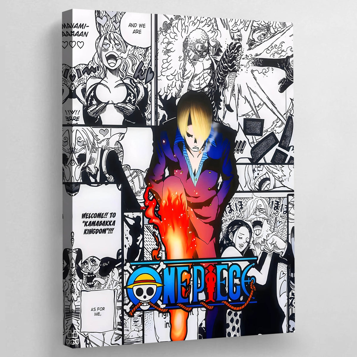 Tableau Manga Sanji - The Art Avenue