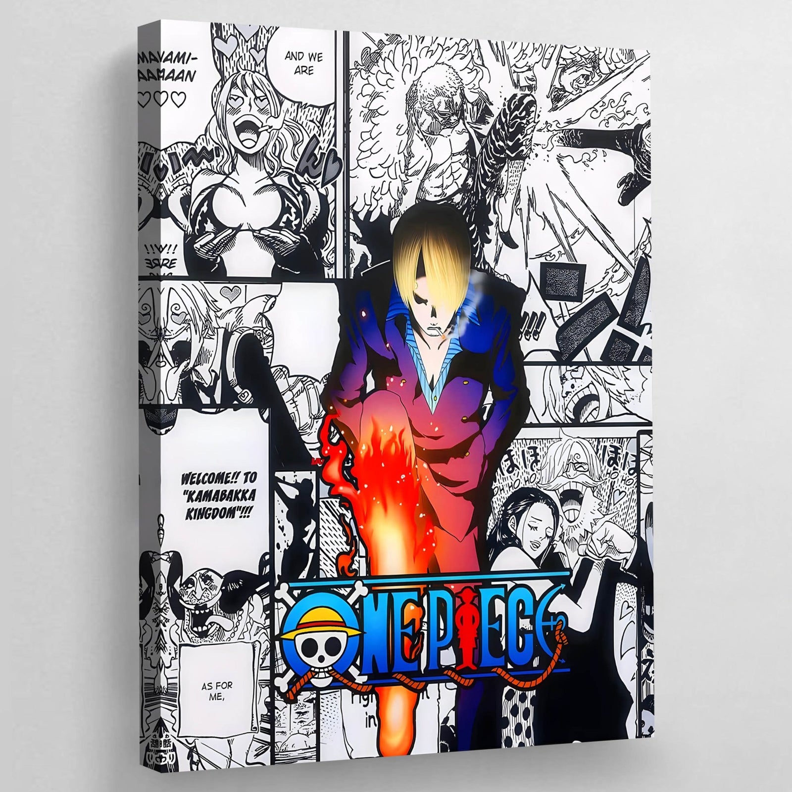 Tableau Manga Sanji - The Art Avenue