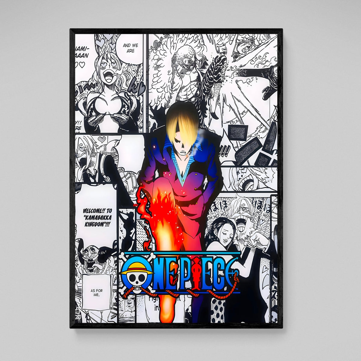 Tableau Manga Sanji - The Art Avenue