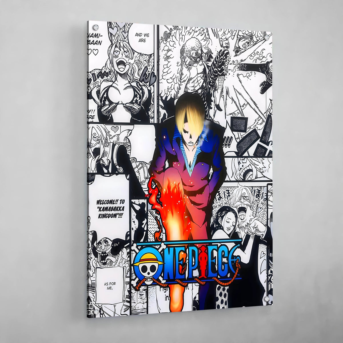 Tableau Manga Sanji - The Art Avenue