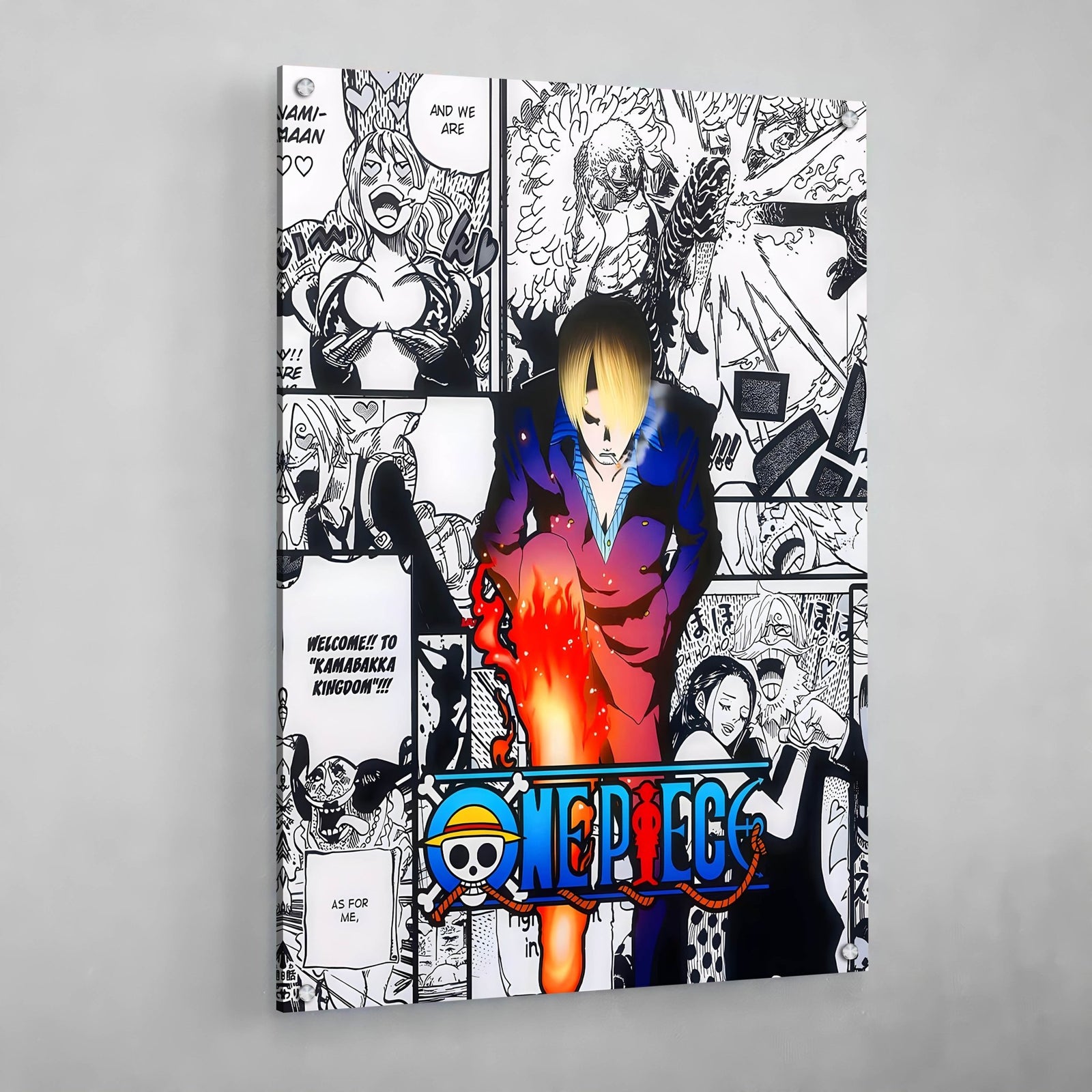 Tableau Manga Sanji - The Art Avenue