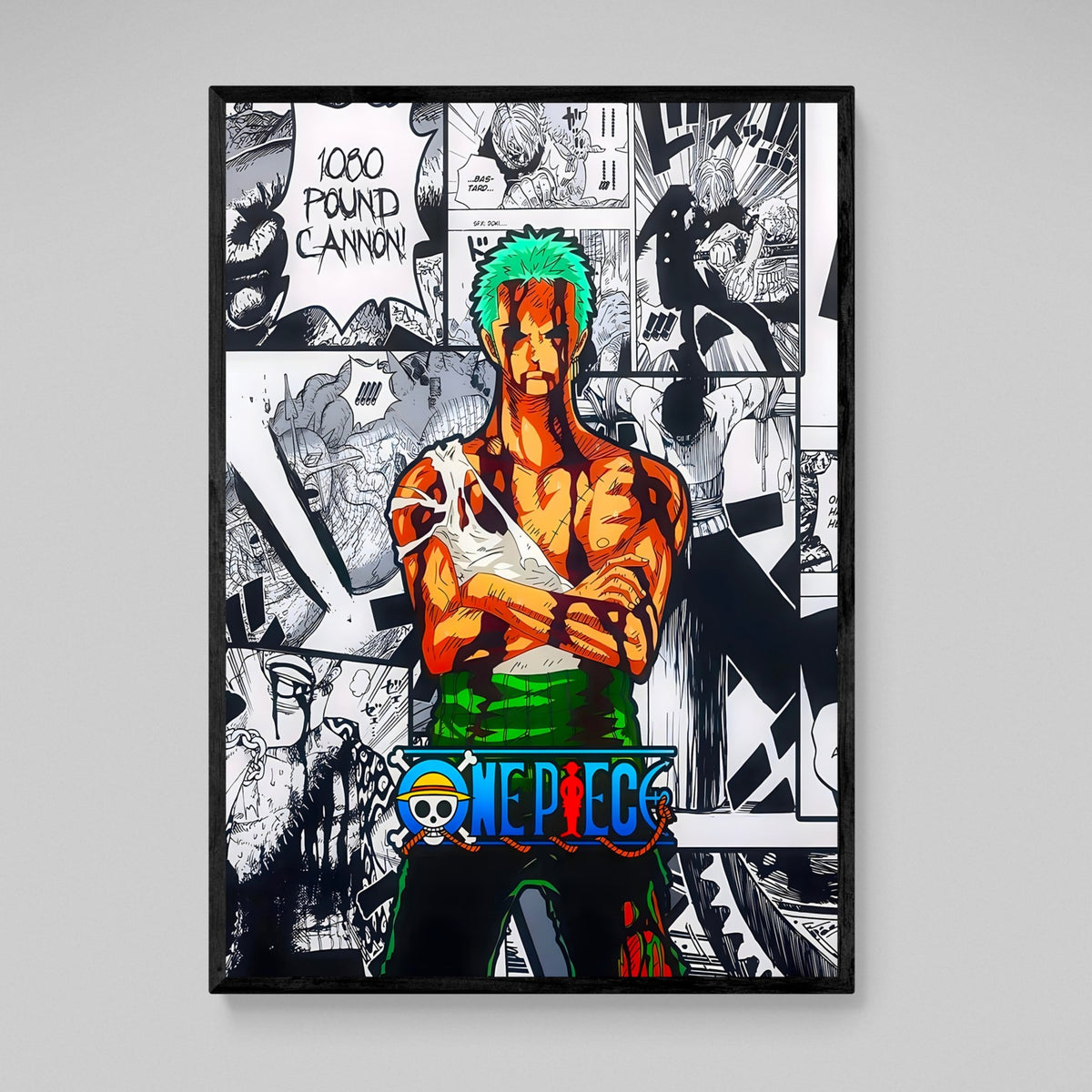 Tableau Manga Zoro - The Art Avenue