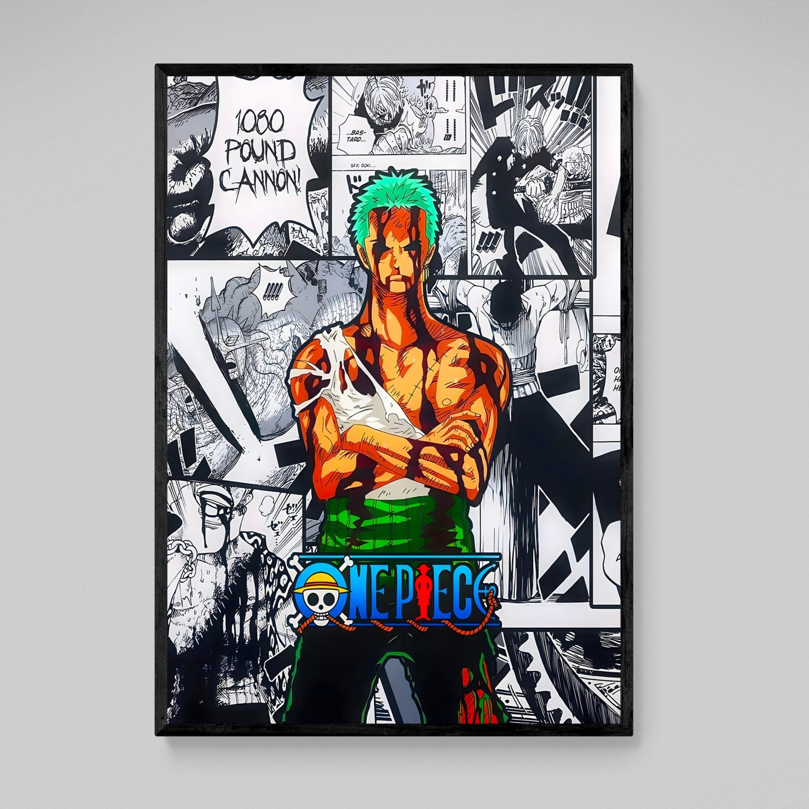 Tableau Manga Zoro - The Art Avenue
