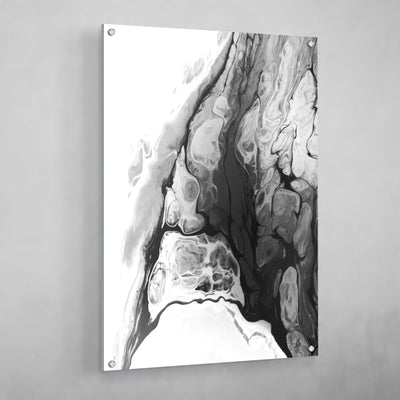 Tableau Marbre Blanc et Noir - The Art Avenue