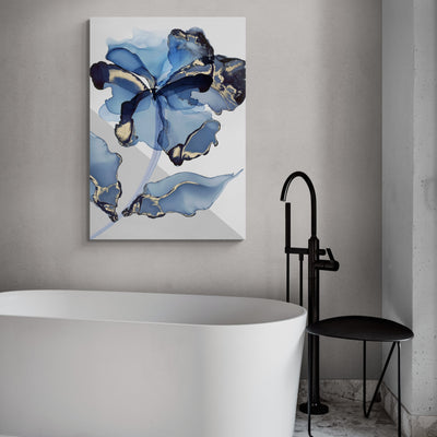 Tableau Marbre Bleu Doré - The Art Avenue