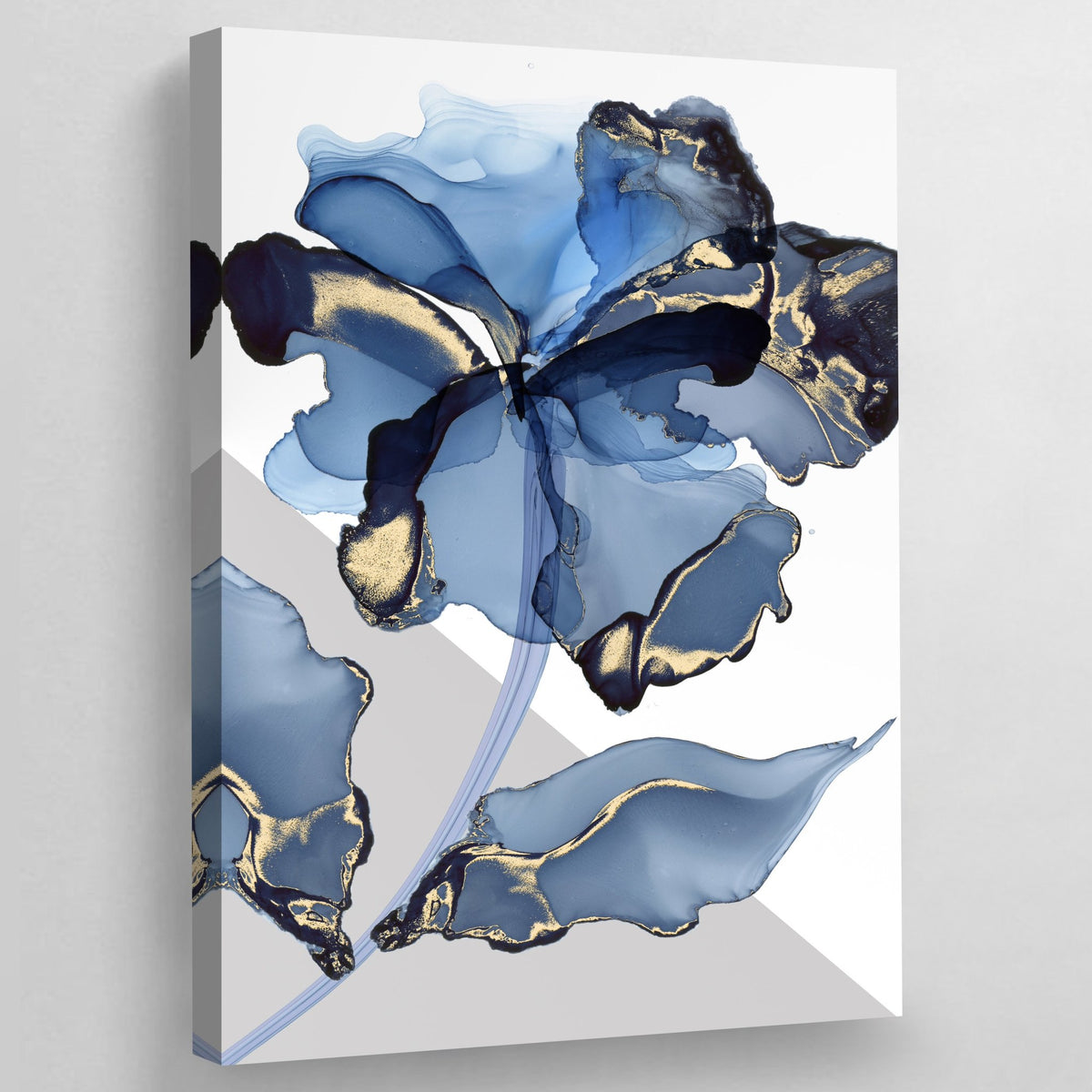 Tableau Marbre Bleu Doré - The Art Avenue