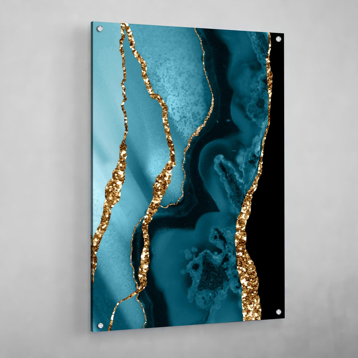 Tableau Marbre Bleu Turquoise - The Art Avenue