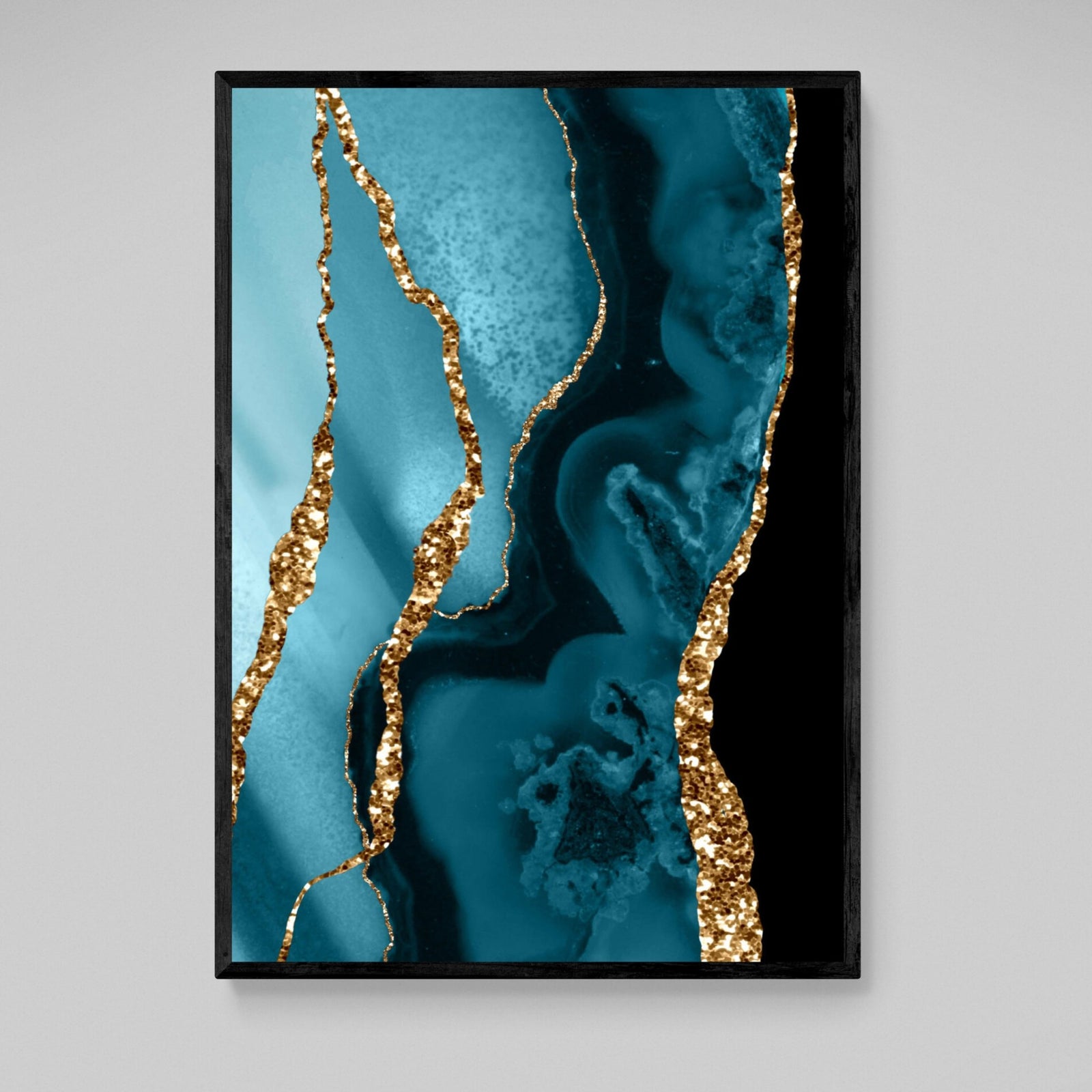 Tableau Marbre Bleu Turquoise - The Art Avenue