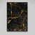 Tableau Marbre Noir Doré - The Art Avenue