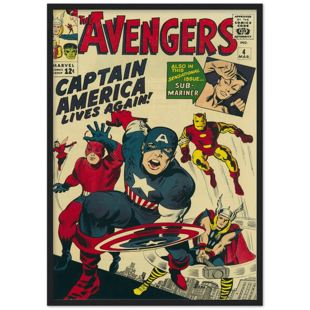 Tableau Marvel Vintage - The Art Avenue