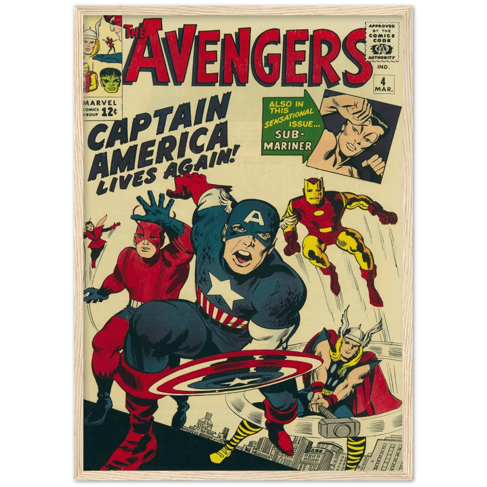 Tableau Marvel Vintage - The Art Avenue