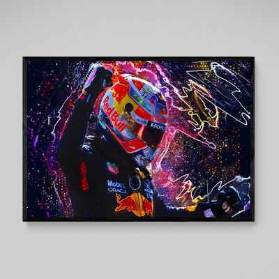 Tableau Max Verstappen - The Art Avenue