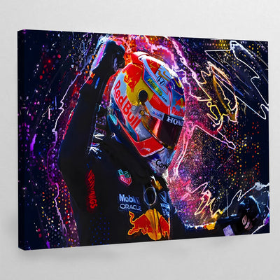 Tableau Max Verstappen - The Art Avenue