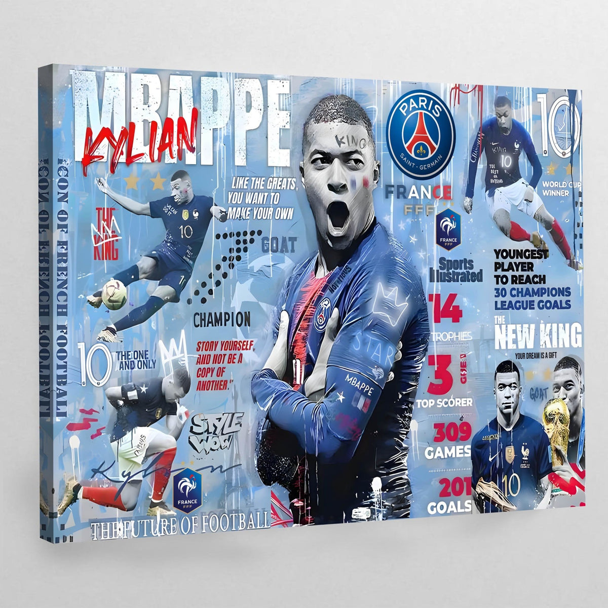 Tableau Mbappé - The Art Avenue
