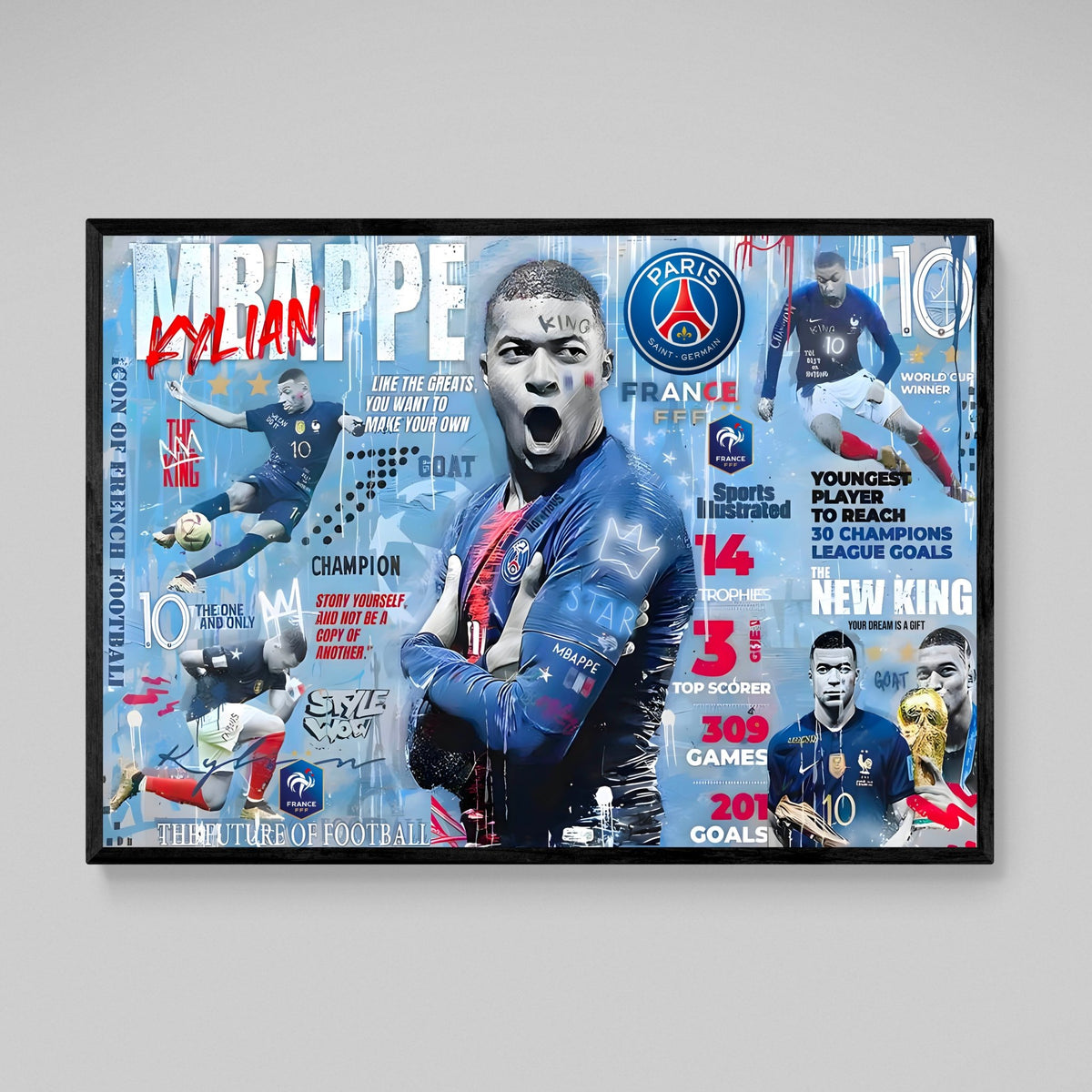 Tableau Mbappé - The Art Avenue