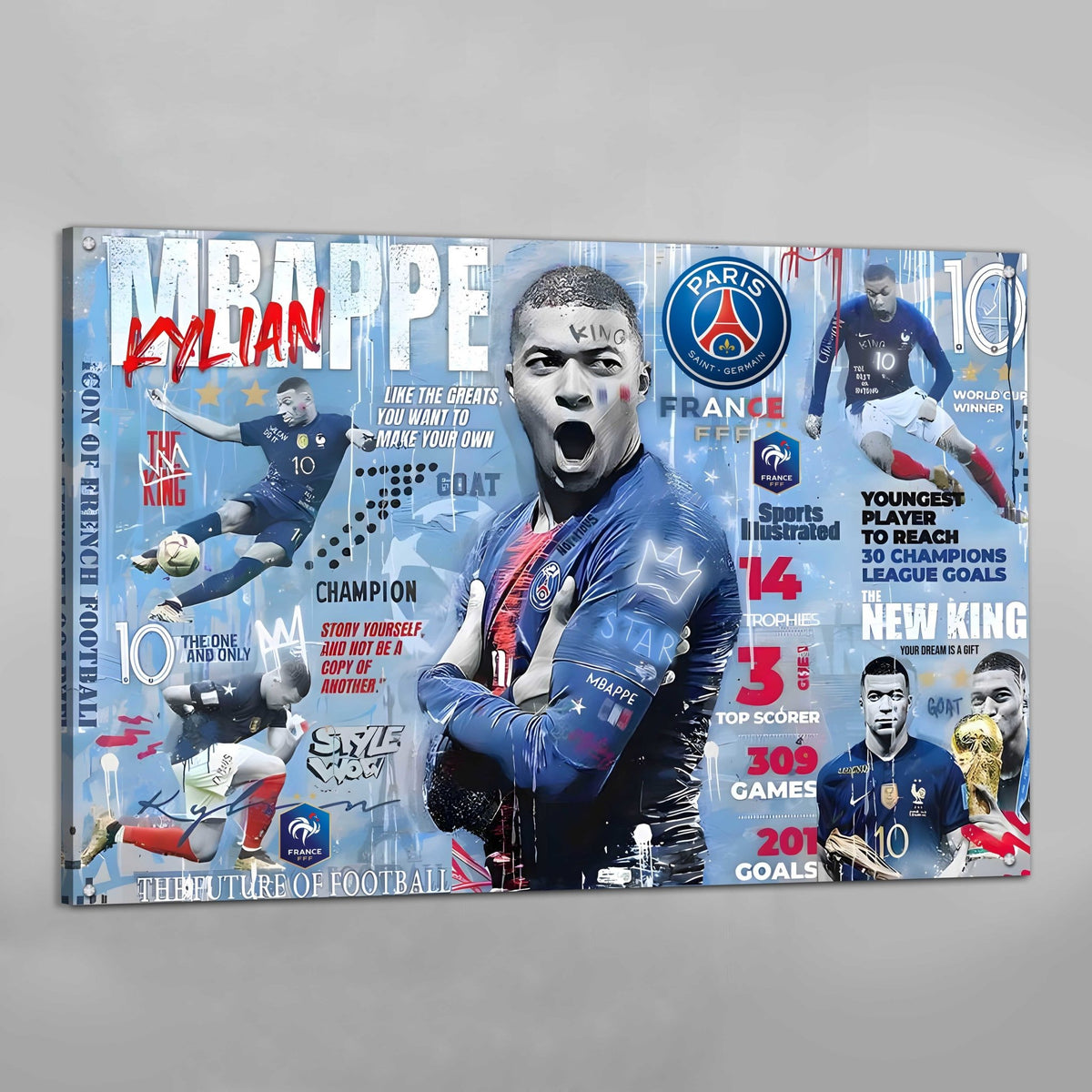 Tableau Mbappé - The Art Avenue