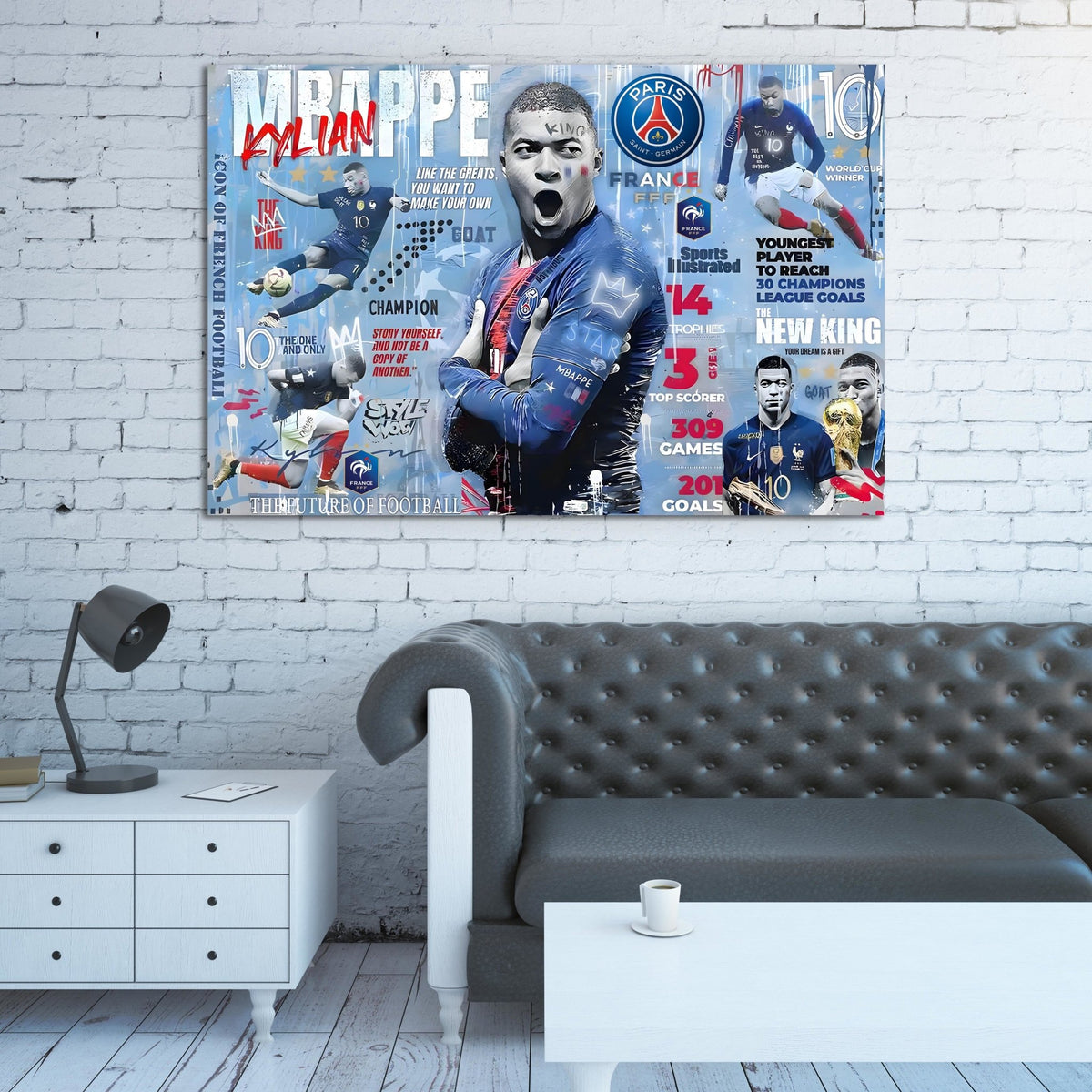 Tableau Mbappé - The Art Avenue