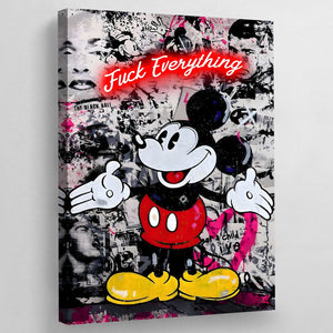 Tableau Mickey Mouse Street Art - The Art Avenue