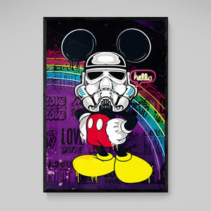 Tableau Mickey Pop Art - The Art Avenue