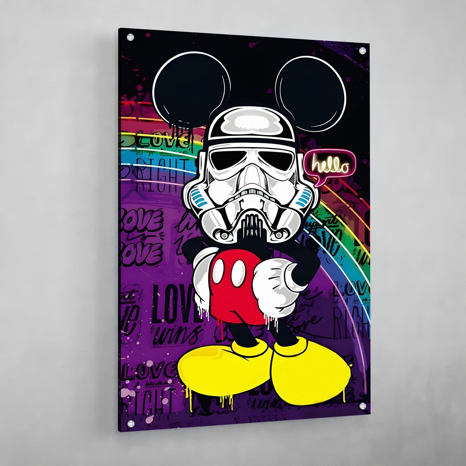 Tableau Mickey Pop Art - The Art Avenue