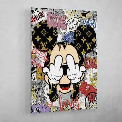 Tableau Mickey Street Art - The Art Avenue
