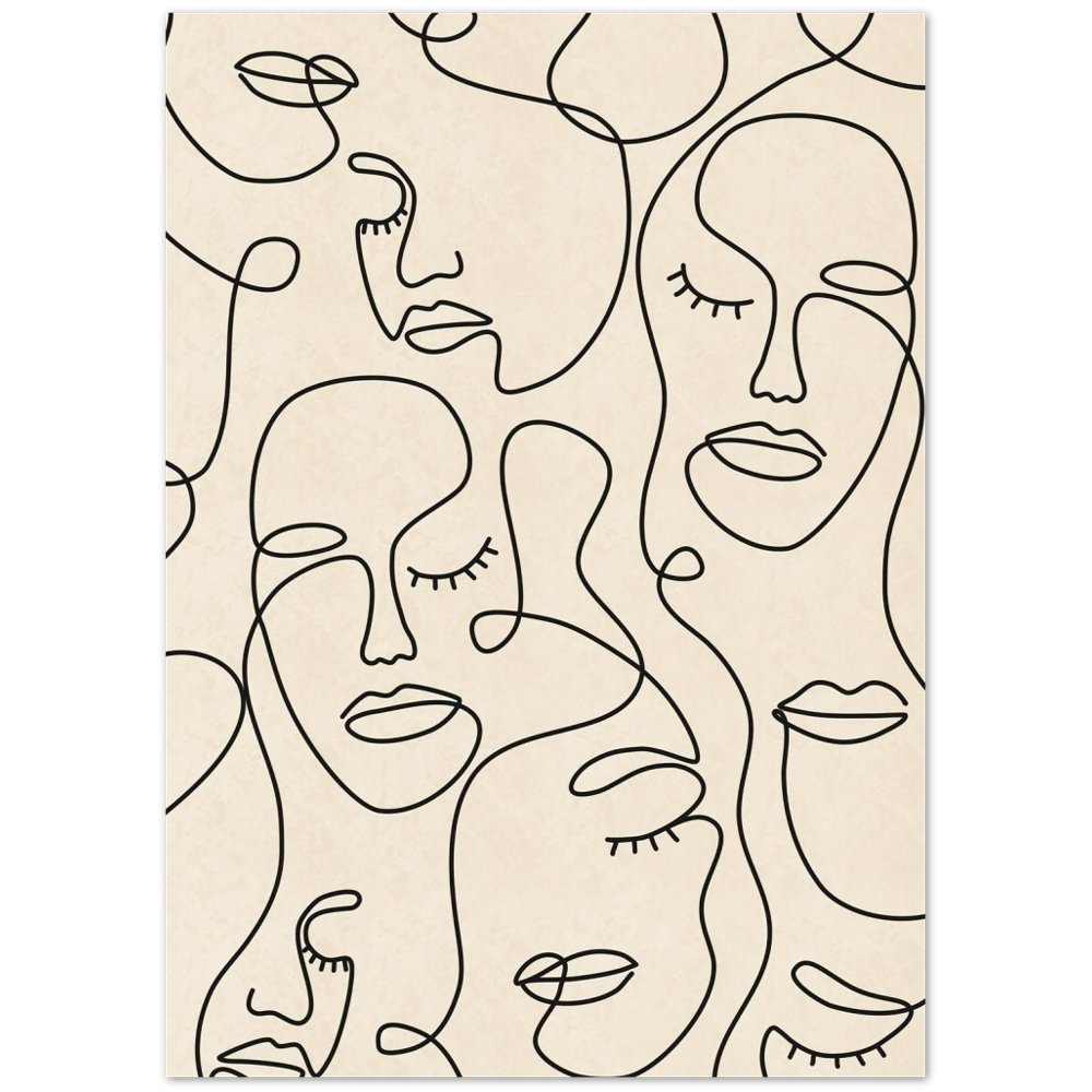 Tableau Minimaliste Abstrait - The Art Avenue