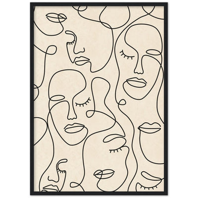 Tableau Minimaliste Abstrait - The Art Avenue