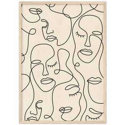 Tableau Minimaliste Abstrait - The Art Avenue