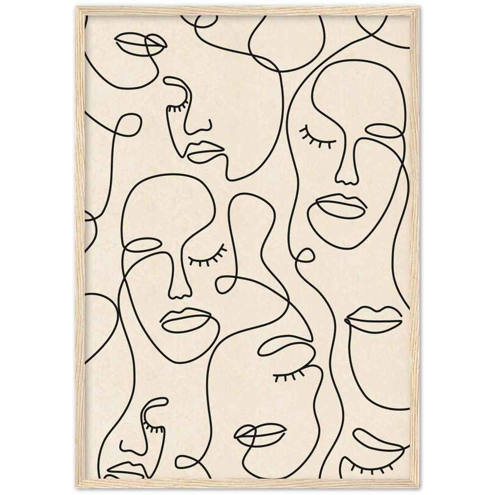 Tableau Minimaliste Abstrait - The Art Avenue