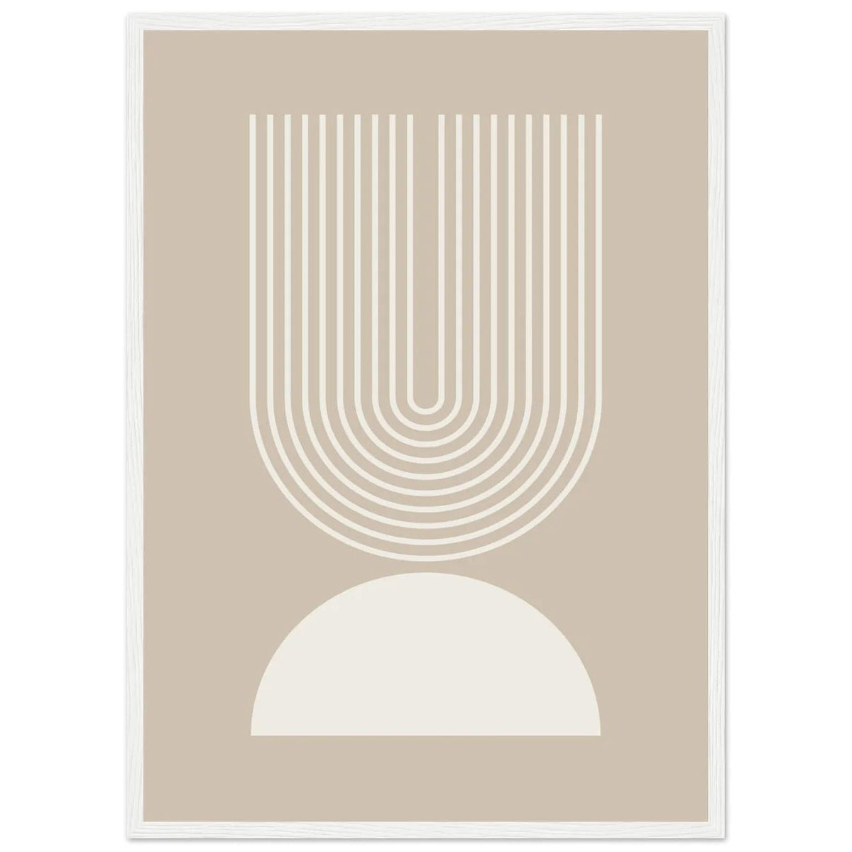 Tableau Minimaliste Beige - The Art Avenue