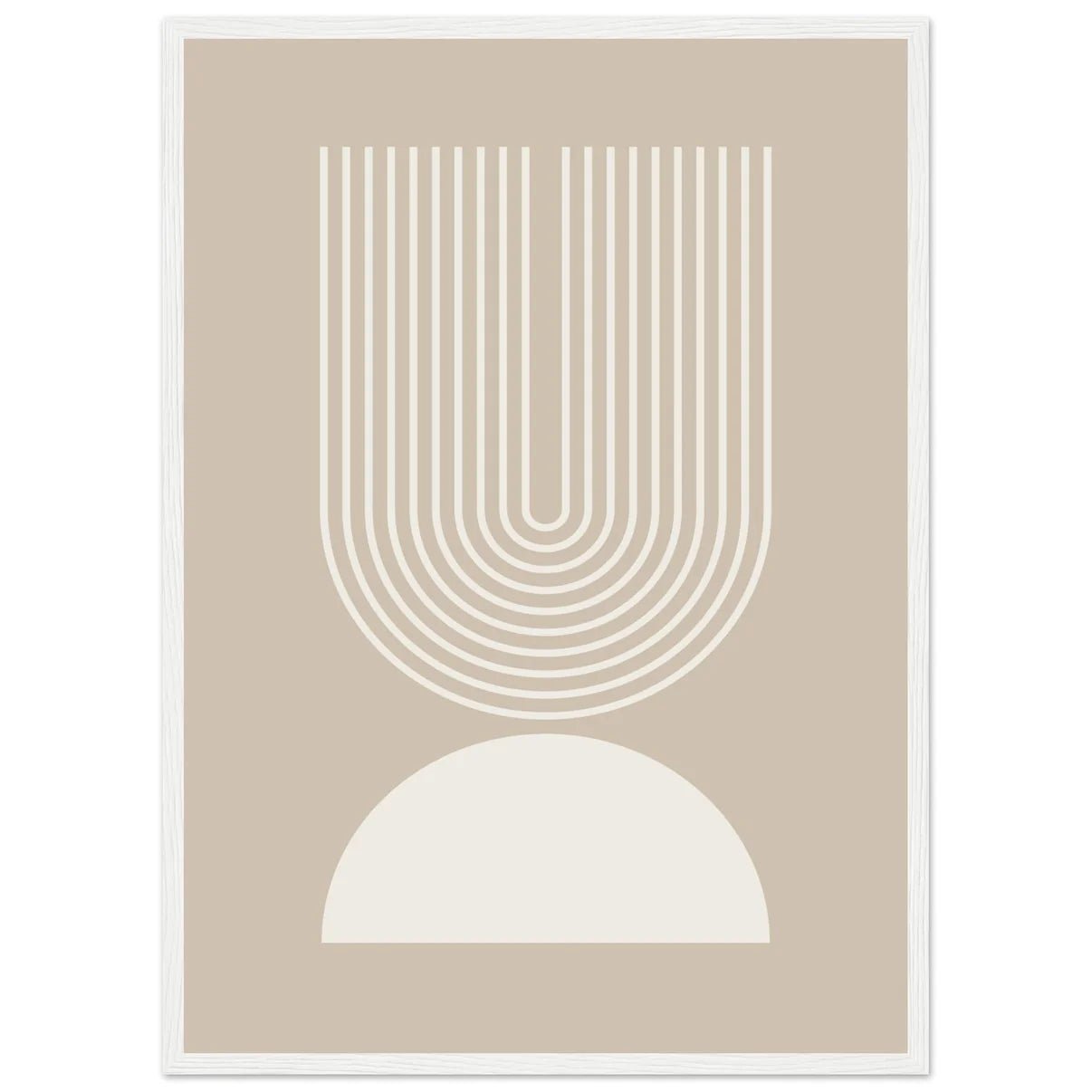 Tableau Minimaliste Beige - The Art Avenue
