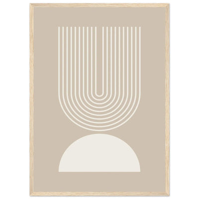 Tableau Minimaliste Beige - The Art Avenue